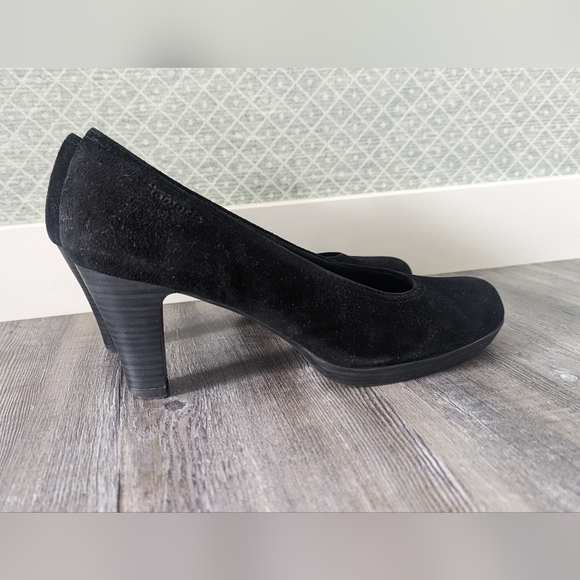 Tamaris black leather shoes - Picture 2 of 7